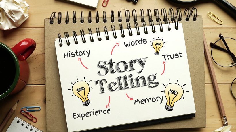 icon marketing story telling